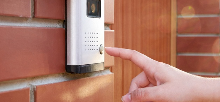 apartment door buzzer installation in Wright