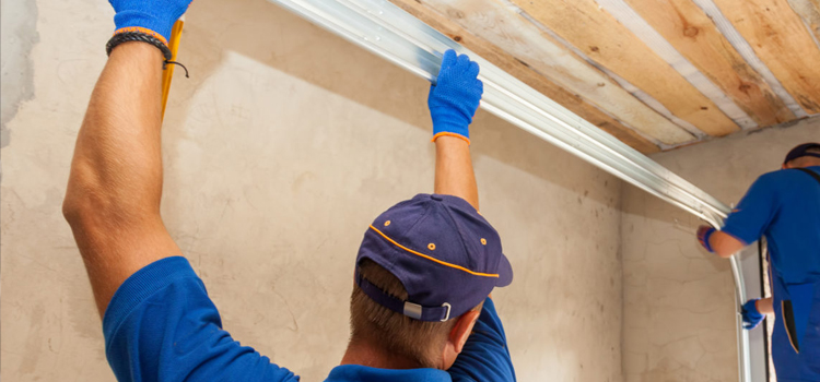 commercial overhead garage door repair in Wright