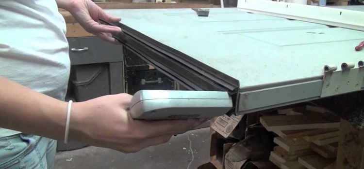damaged steel door repair Wright