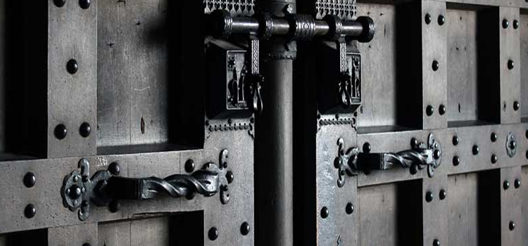 steel entry door repair in Wright