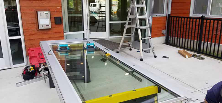 storefront door glass replacement Wright